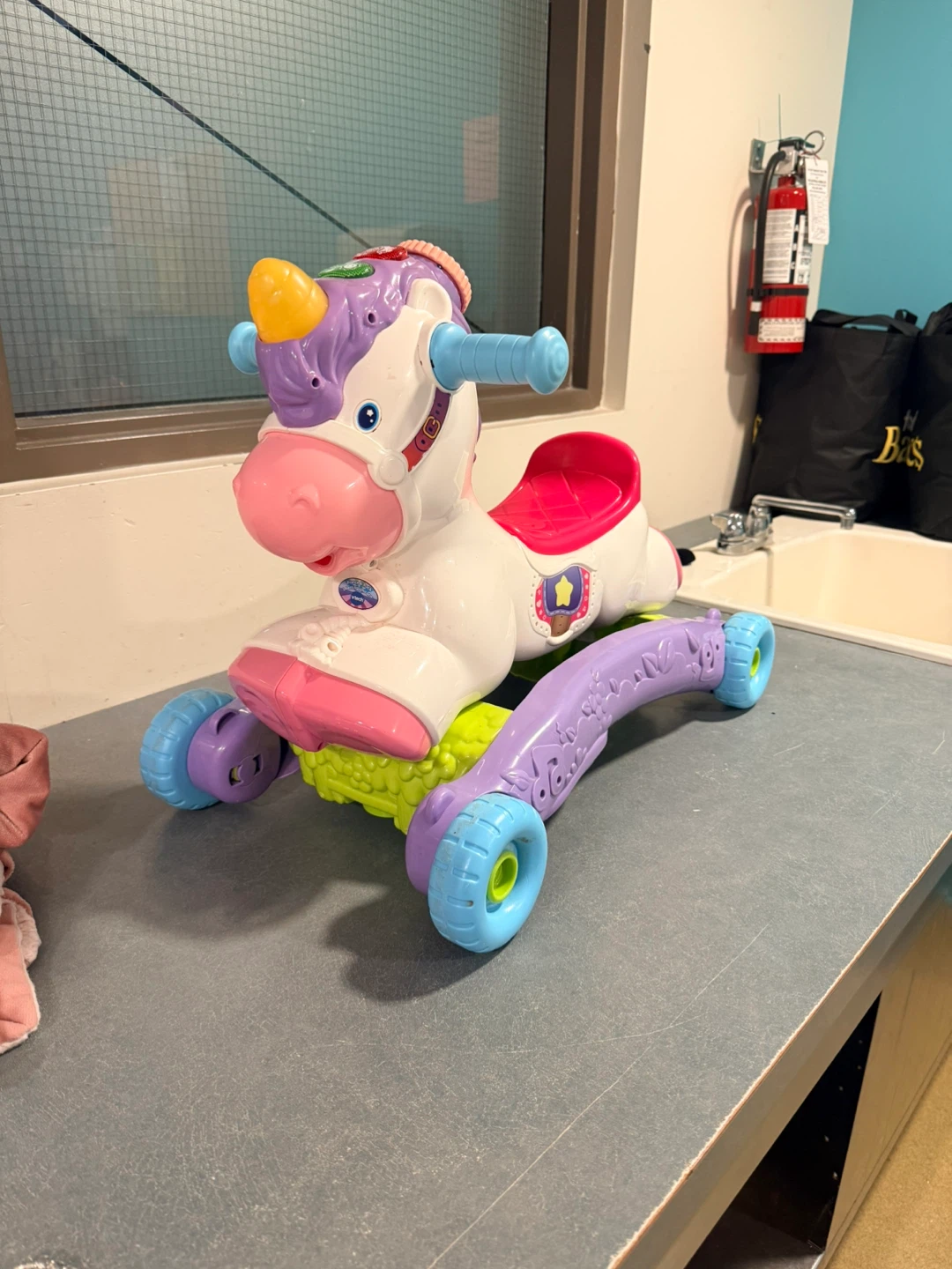 VTech Unicorn Ride-On Toy works