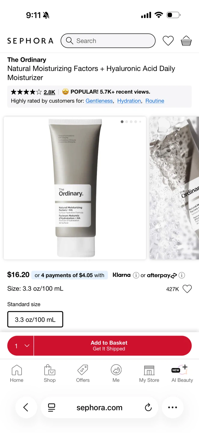 The Ordinary Moisturizer NEW $12 each 2 for 20 - photo 3
