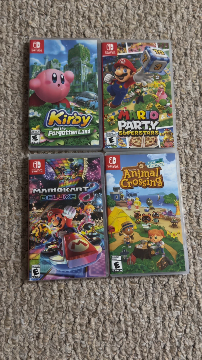 Nintendo Switch Games Bundle - 4 Games