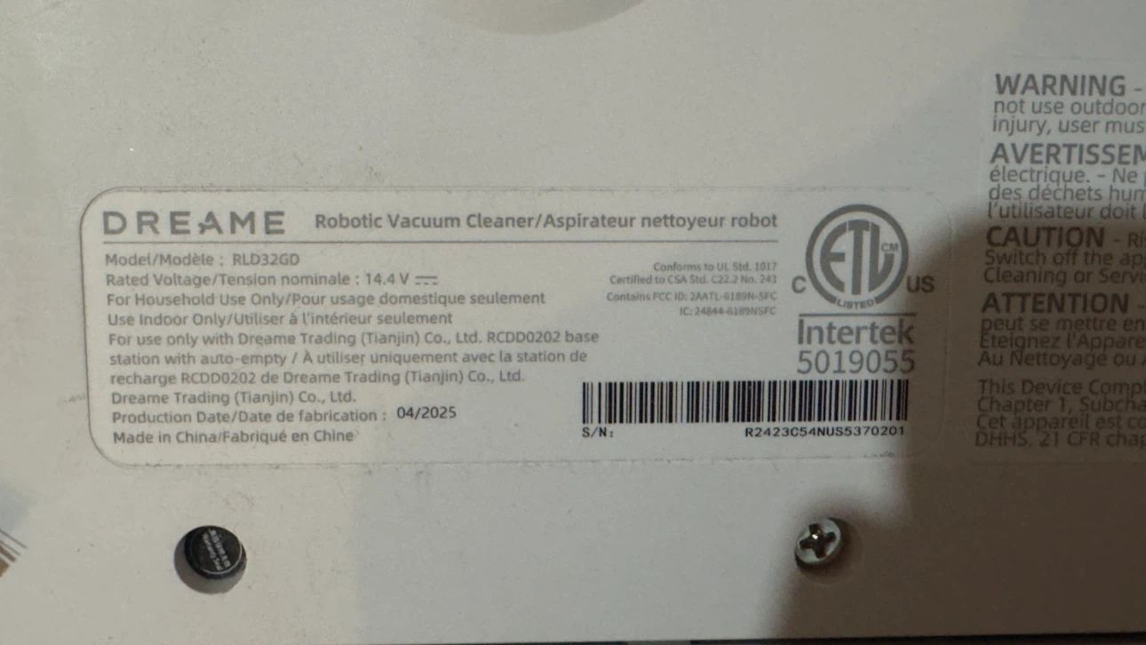 Dreame Robotic Vacuum D10 Gen2 - photo 3