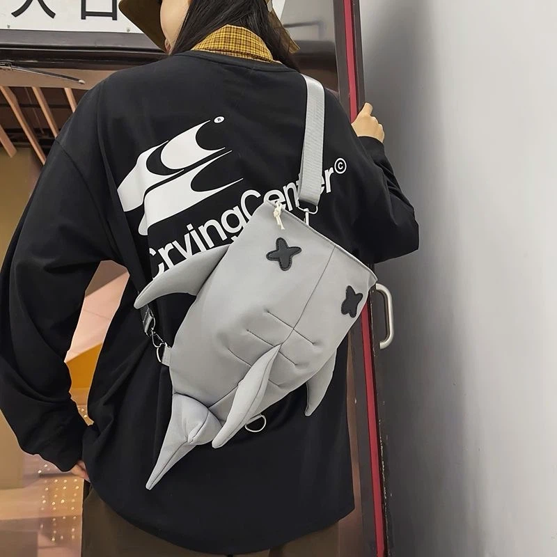 Shark Backpack Messenger Bag - photo 3