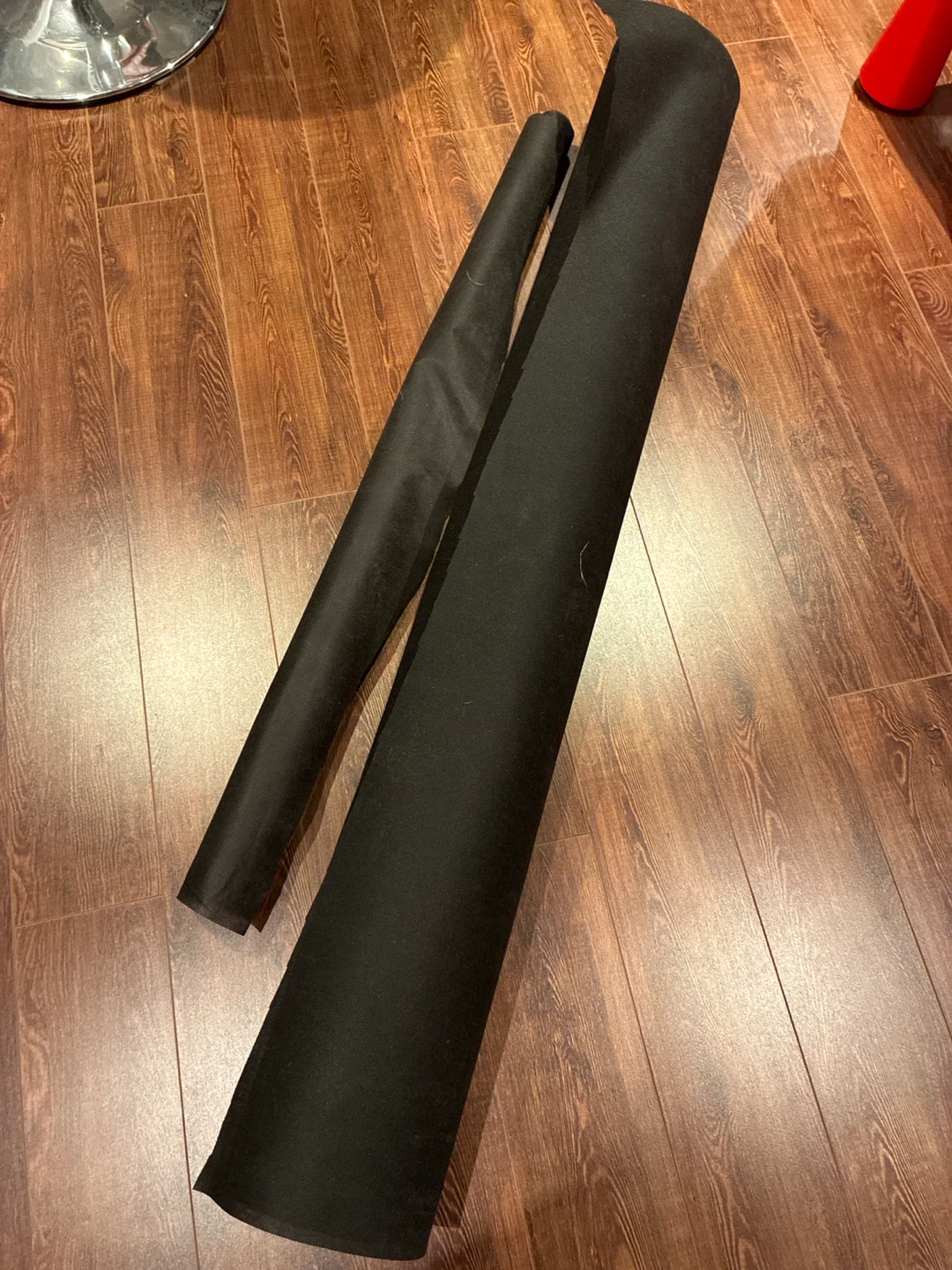 Black Felt Fabric Roll