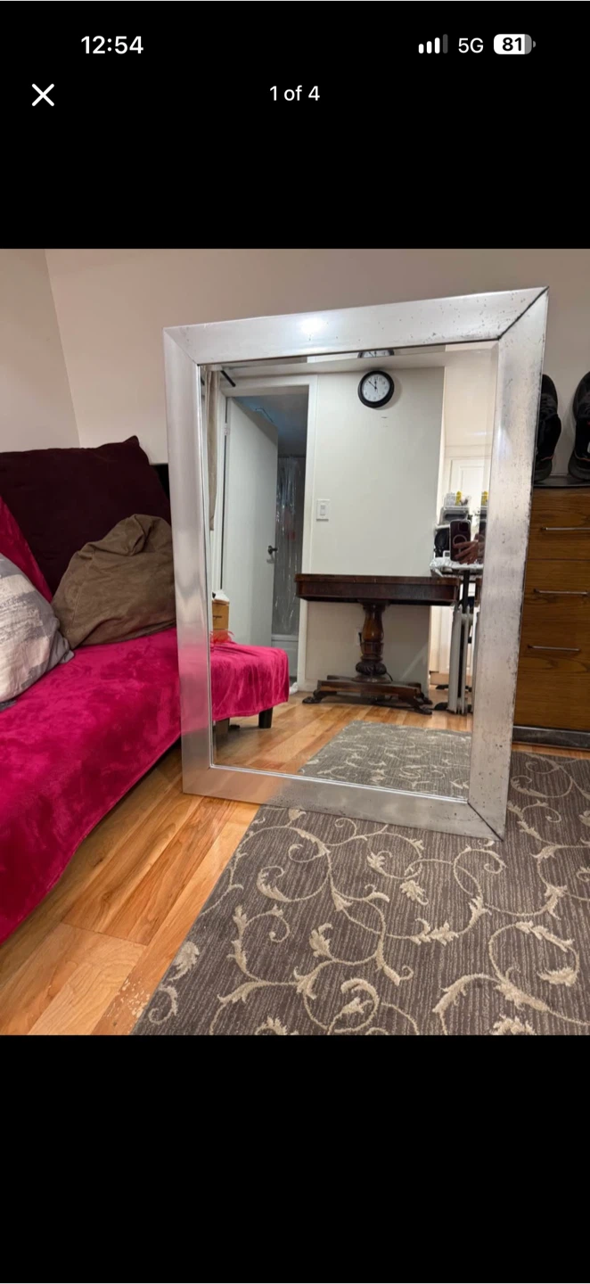 Large Decorative Mirror – FREE