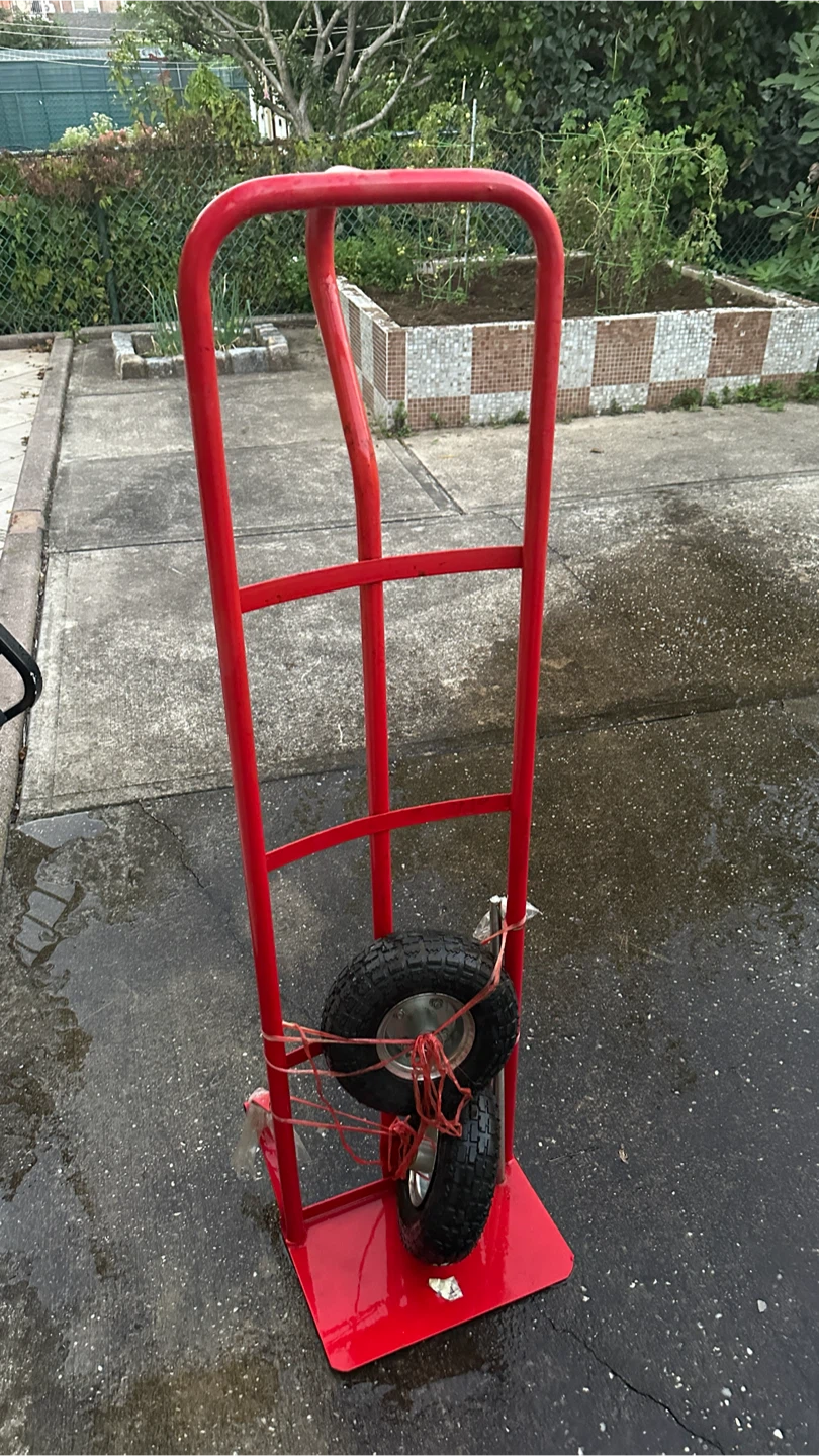 Red Metal Hand Truck - photo 2