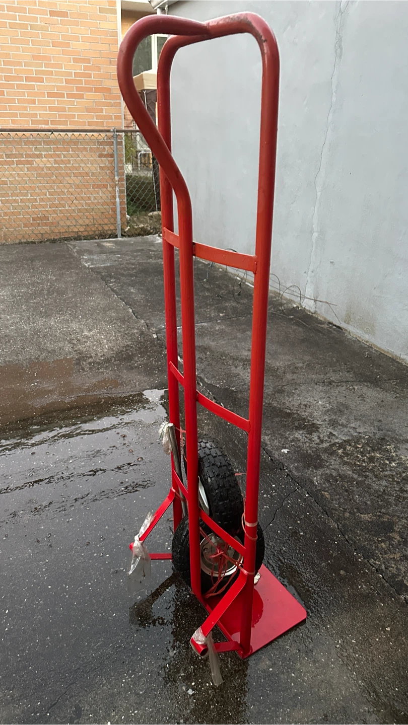 Red Metal Hand Truck - photo 4