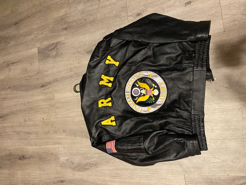 Army Leather Jacket