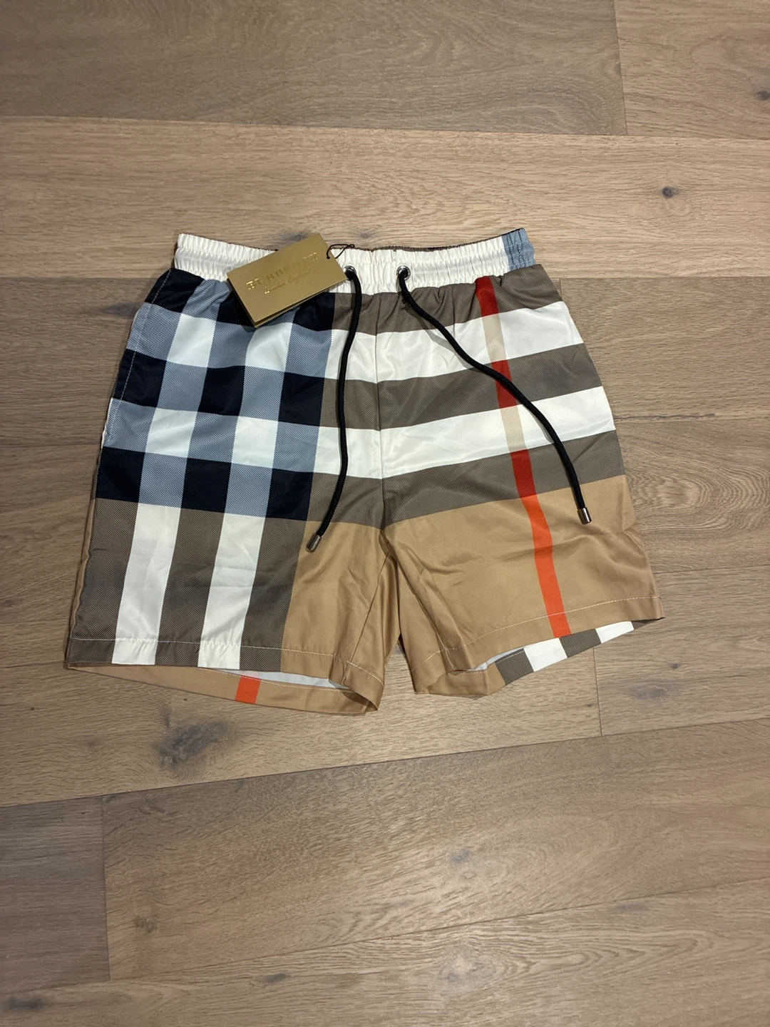 Burberry Check Swim Shorts