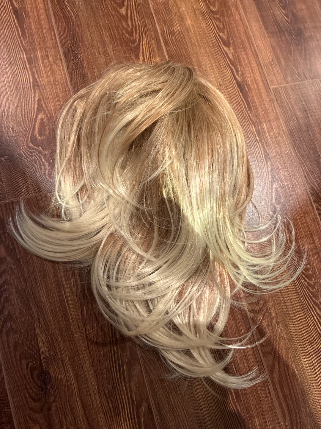 Blonde Layered Synthetic Wig