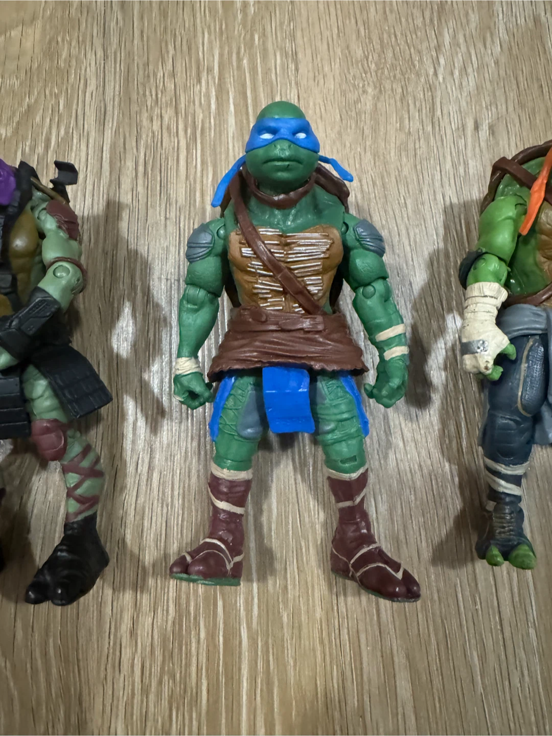 TMNT 2014 Teenage Mutant Ninja Turtles Action Figures x 4 - photo 4