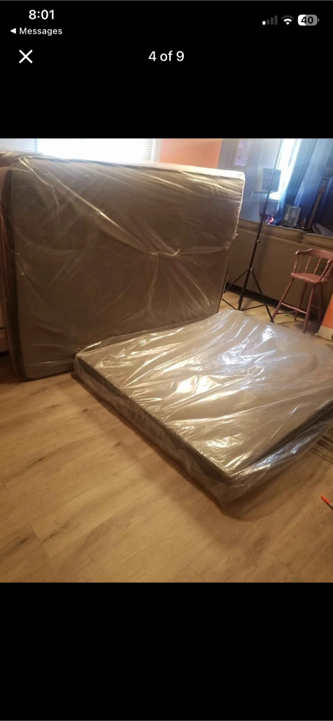 Full Size Mattress and Box Spring Set - photo 5