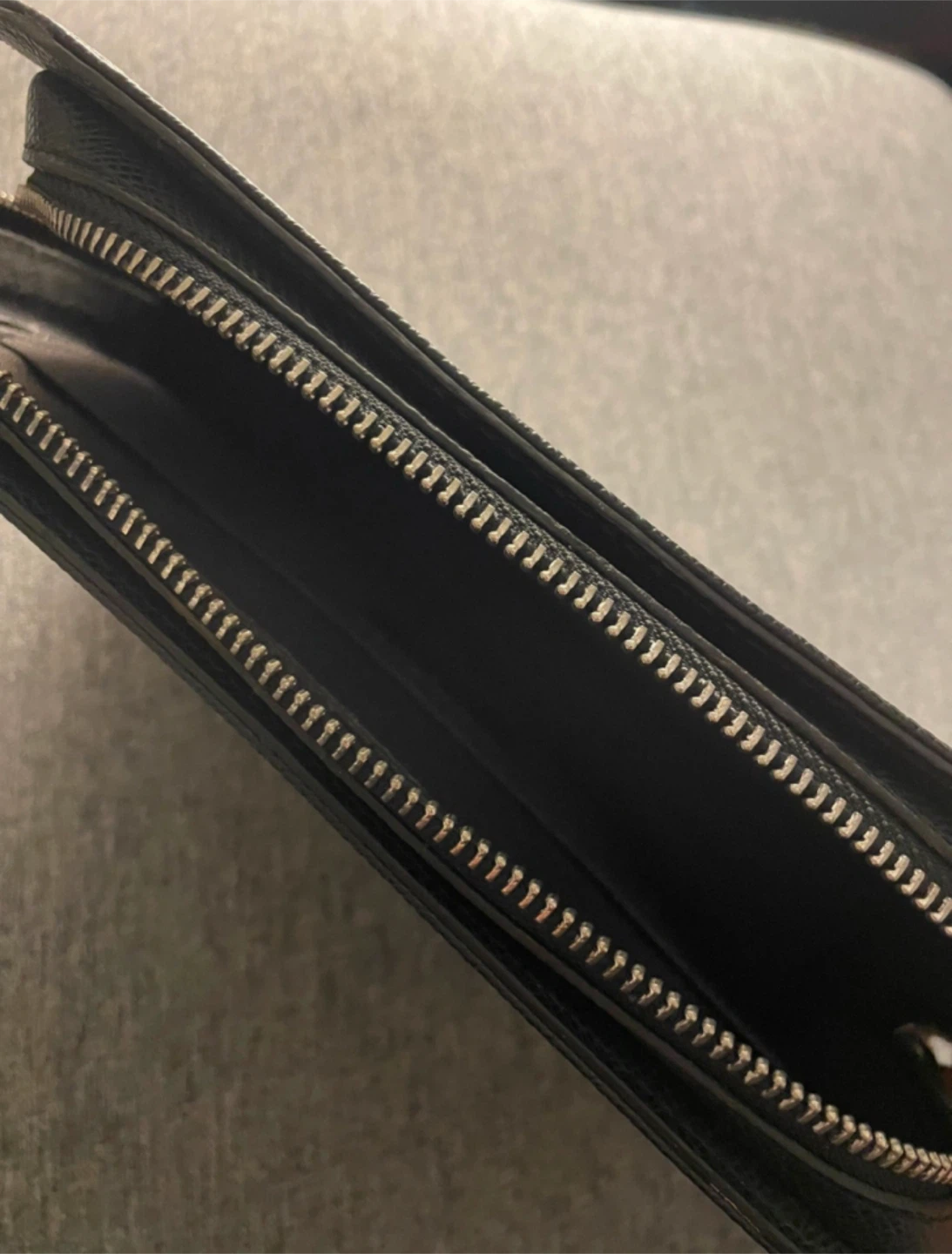 Louis Vuitton Black Taiga Pochette Baikal Clutch - photo 3