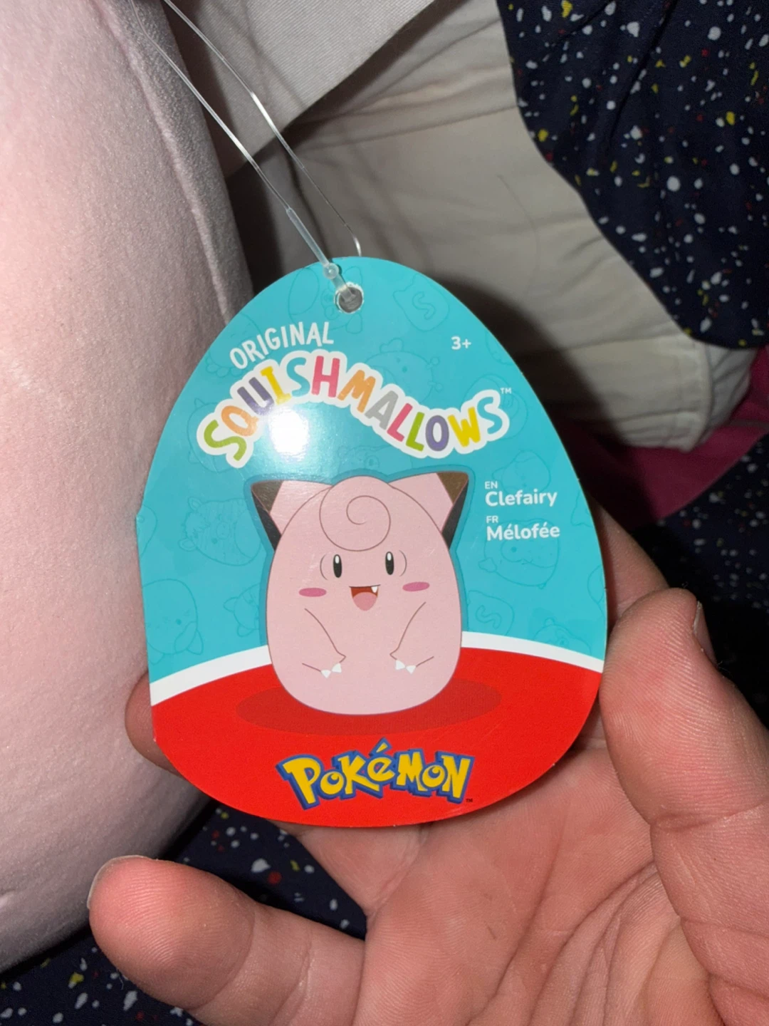 Squishmallows Pokemon Clefairy Plush - photo 2
