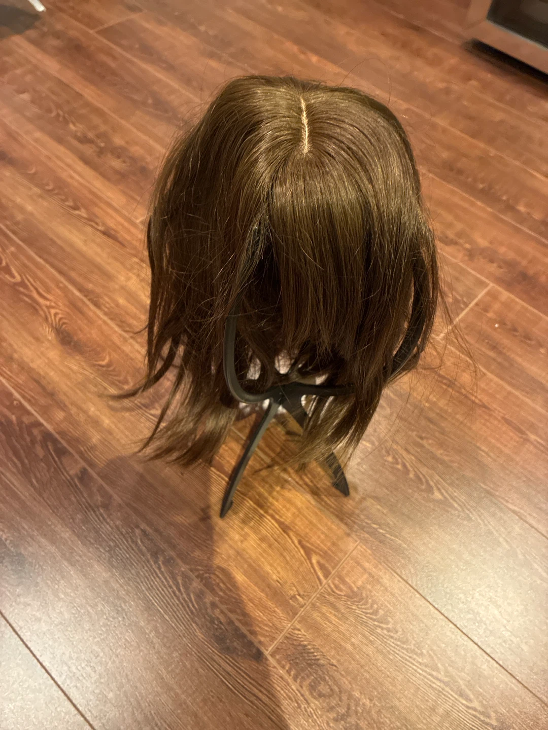 Brown Real Hair Wig