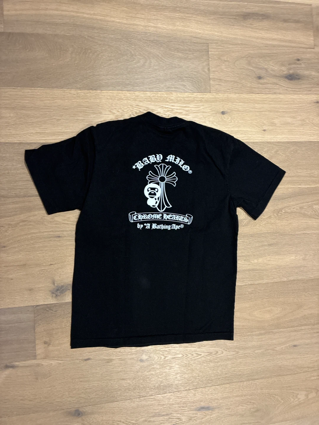 Chrome Hearts x A Bathing Ape Black T-Shirt - photo 2