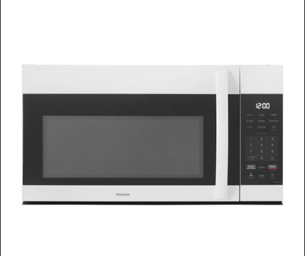 Open Box; Insignia Over-the-Range Microwave 1.7cu - White - photo 3