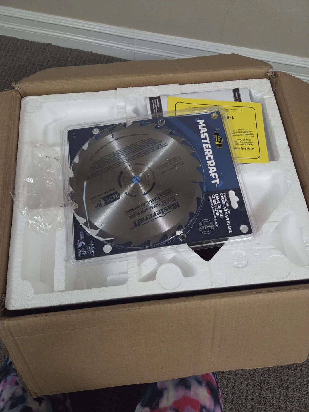 Mastercraft 15A 10" Compound Mitre Saw - photo 4