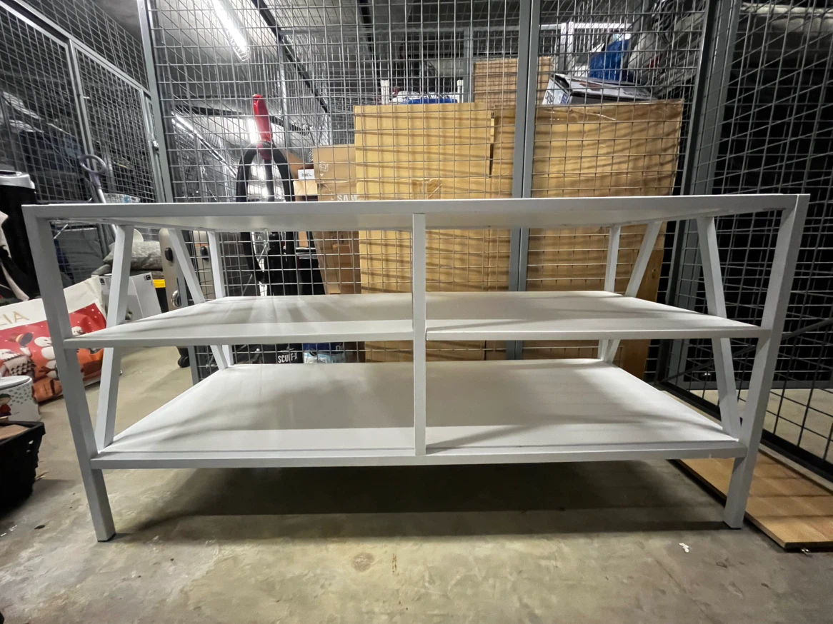 3-Tier Console Table/TV stand. - photo 3
