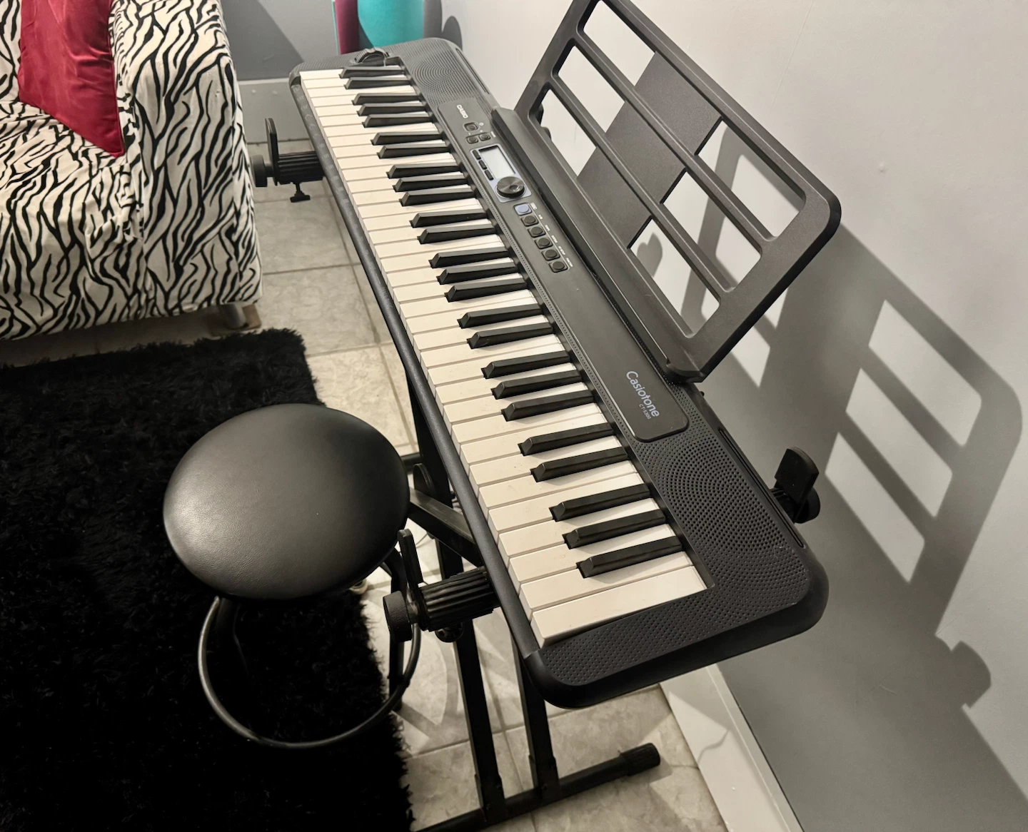 Casio Casiotone CT-S300 Keyboard with Stand and Stool - photo 2