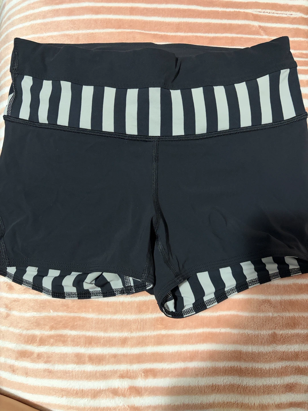 Lululemon Athletic Shorts - Black/Striped - photo 2