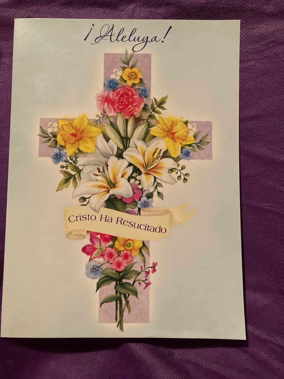 Easter Religious Greeting Card