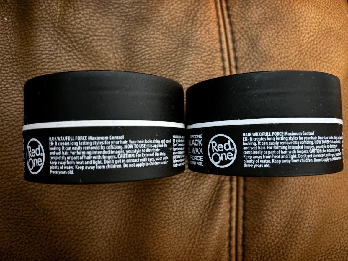 2 Red One Aqua Hair Gel Wax - Black - photo 3