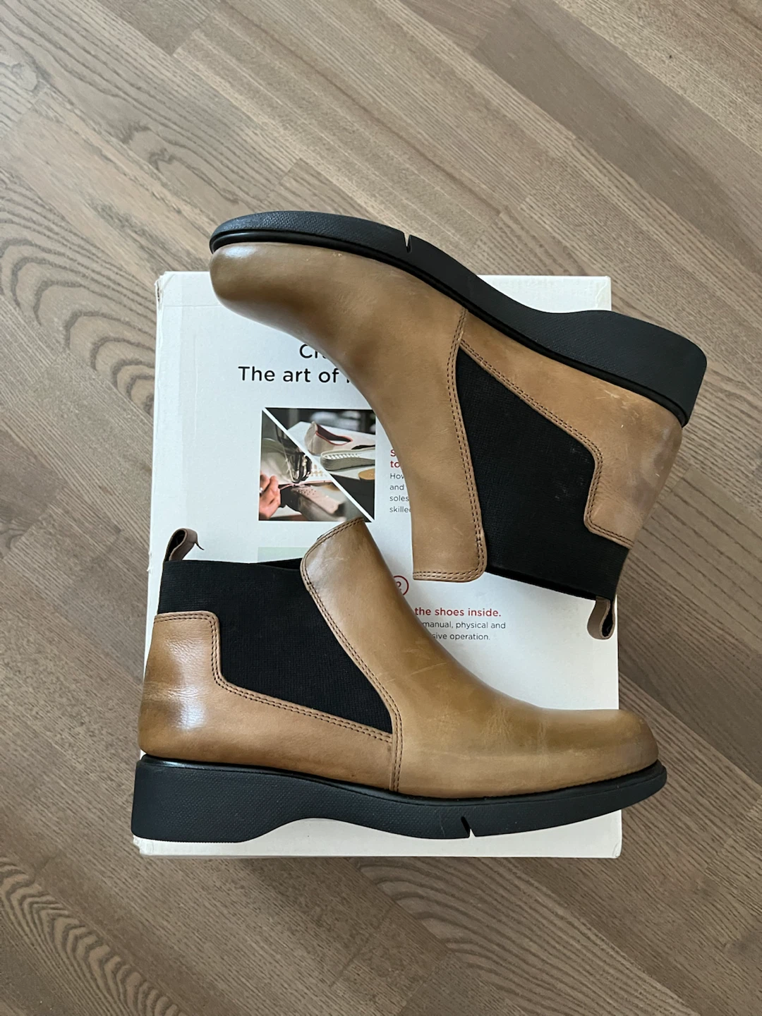 Brand new SAYDO Handcrafted Leather Chelsea Boots