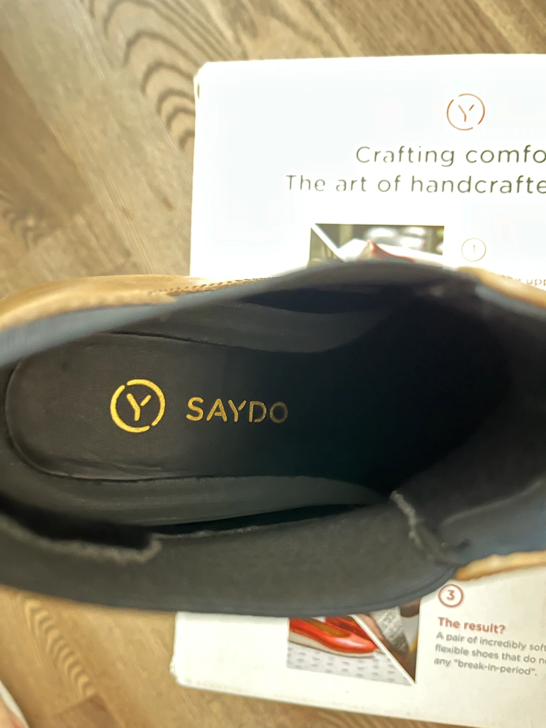 Brand new SAYDO Handcrafted Leather Chelsea Boots - photo 3