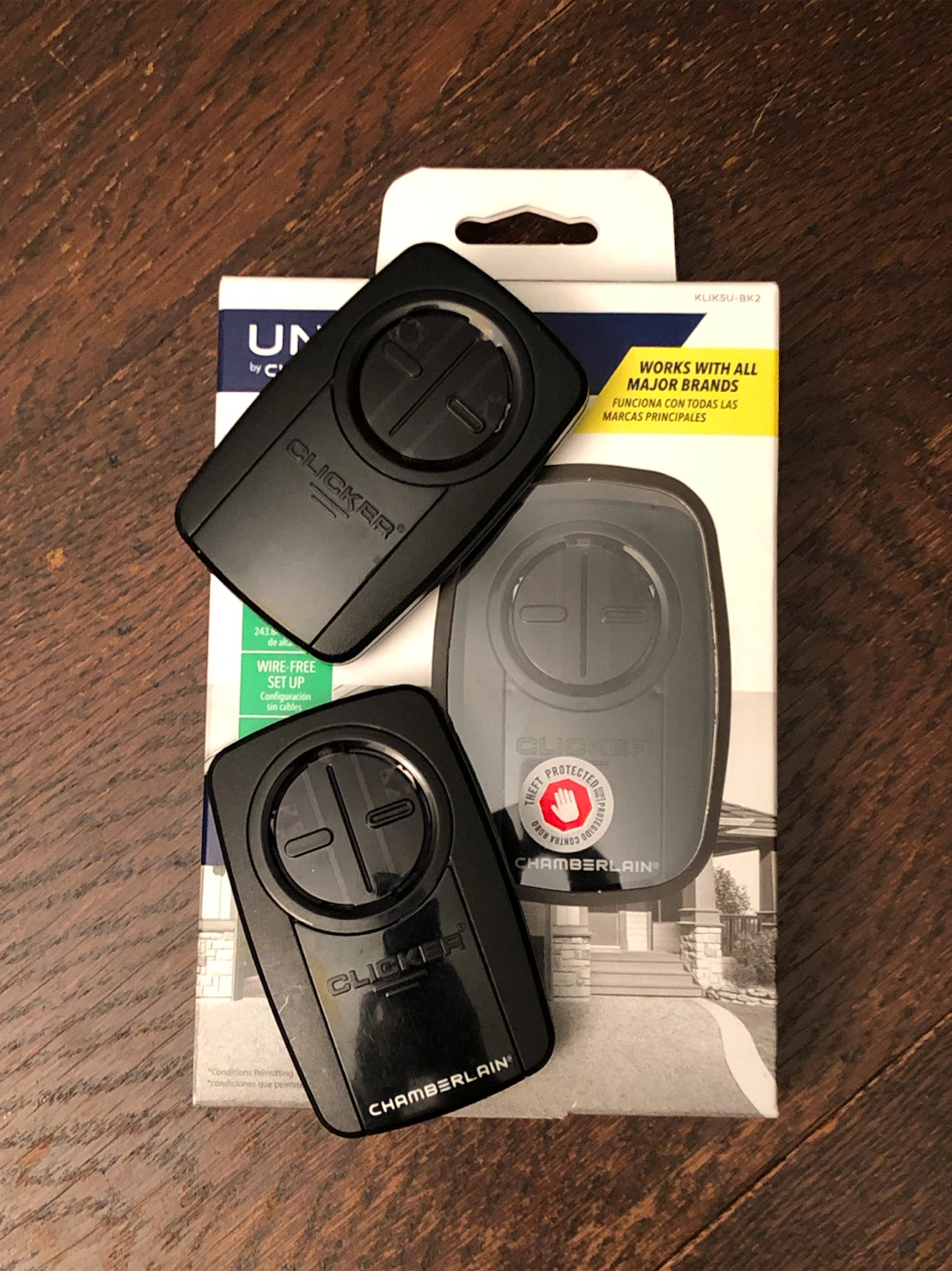 Clicker - Chamberlain/LiftMaster Universal remotes