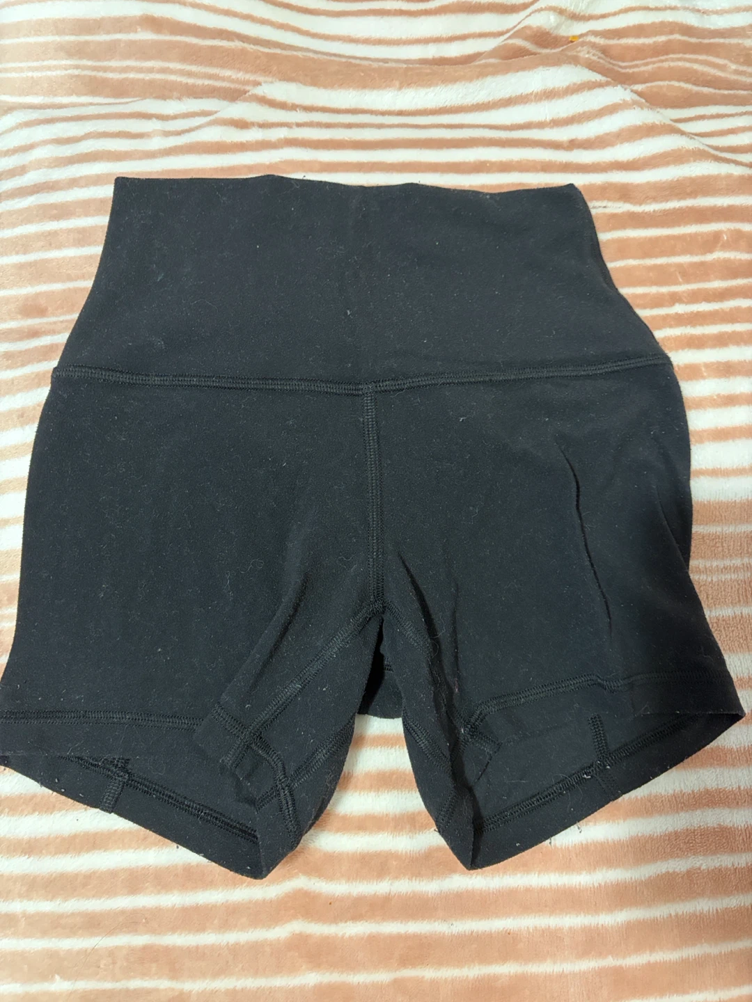 Lululemon Black High-Rise Shorts