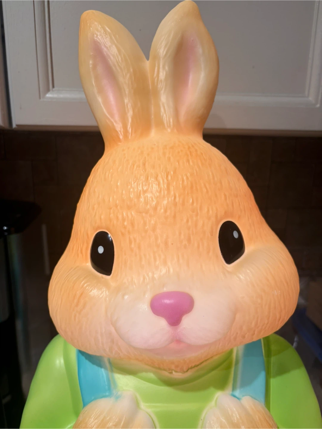 Retro  Easter Bunny Blow Mold Light - photo 3