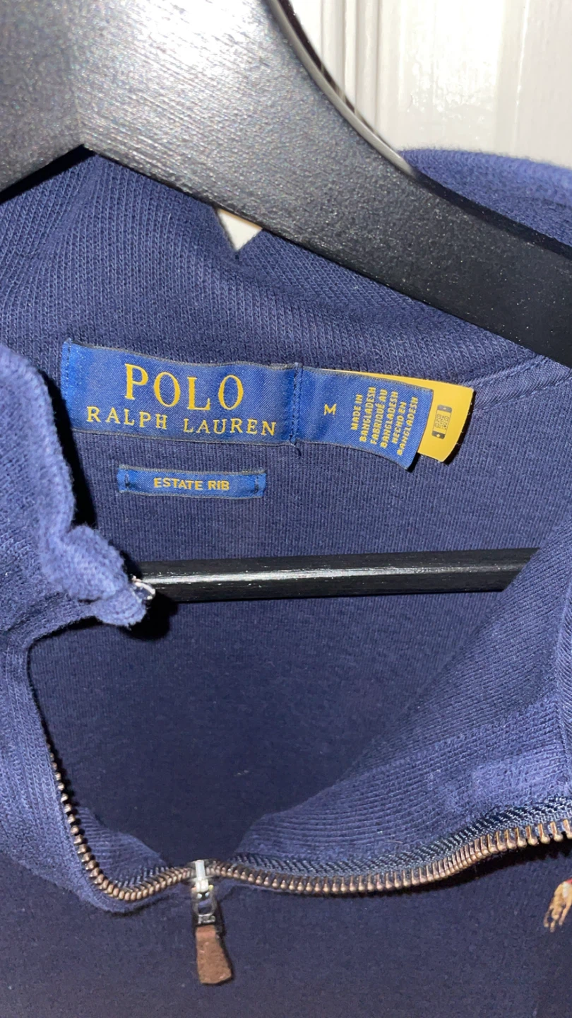 Polo Ralph Lauren Estate Rib Quarter-Zip Navy - photo 3