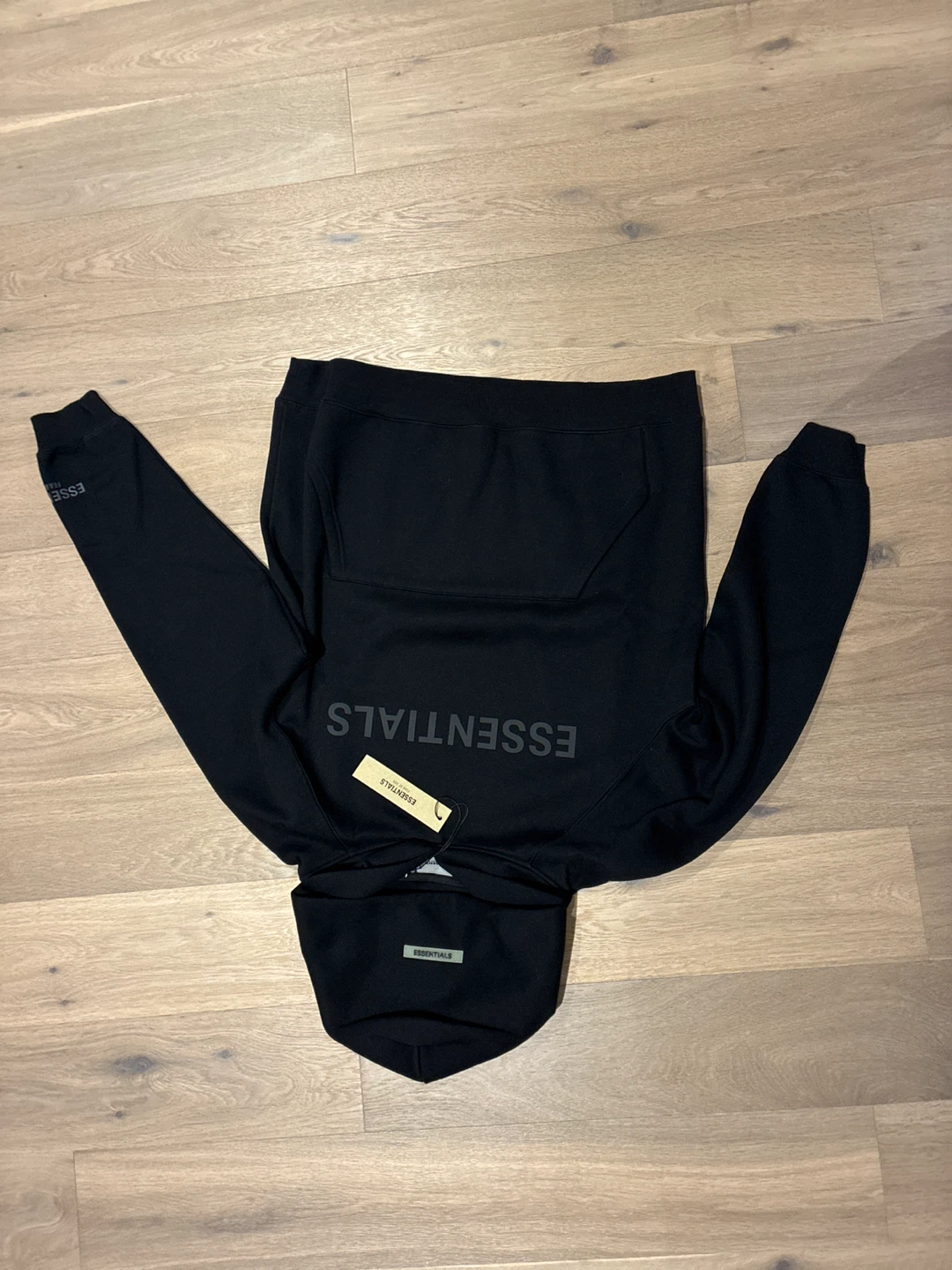 Essentials Black Hoodie