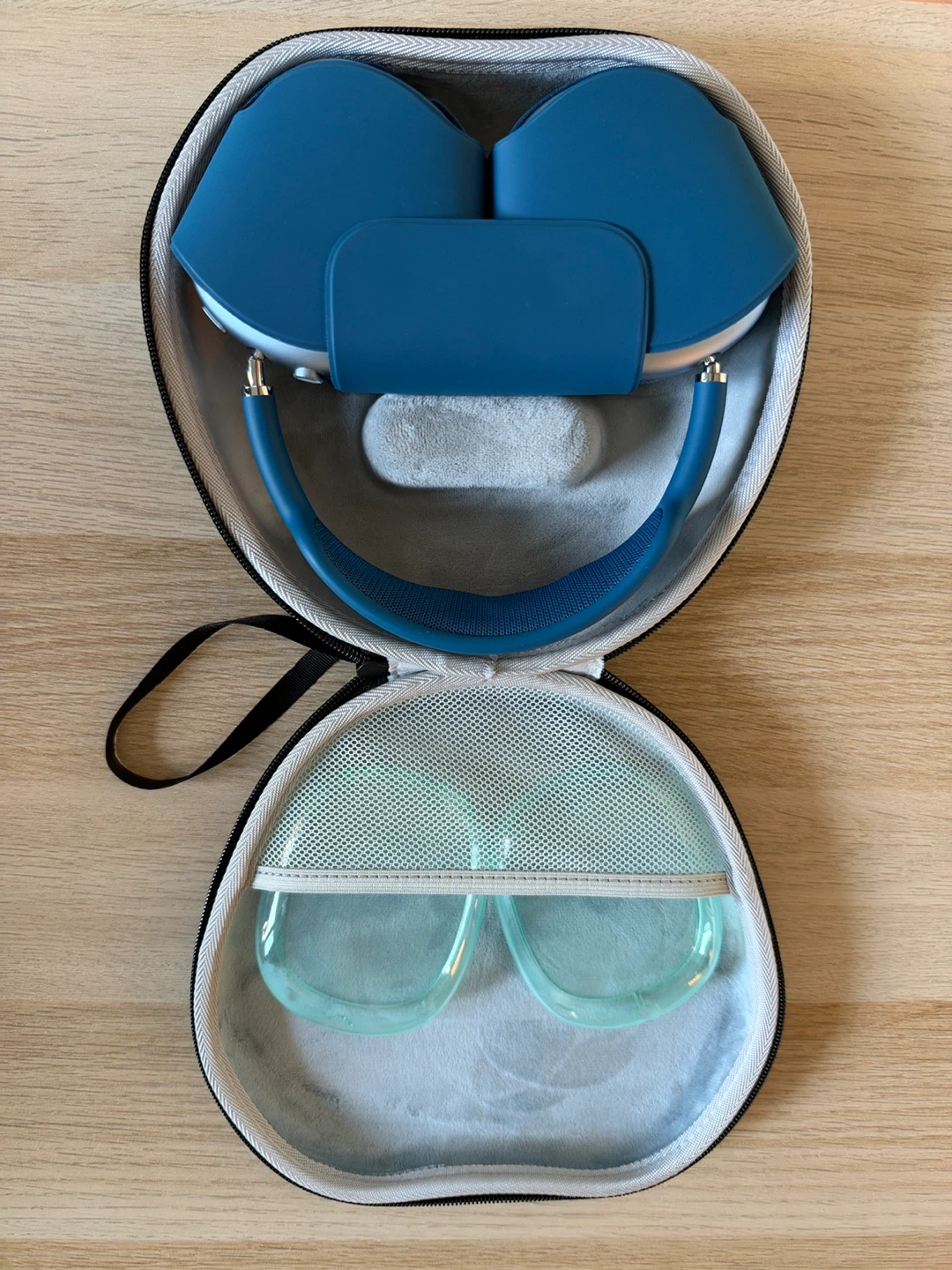 🎧 Apple AirPods Max (Sky Blue) - 1st Gen (Lightning) - Like New - photo 5