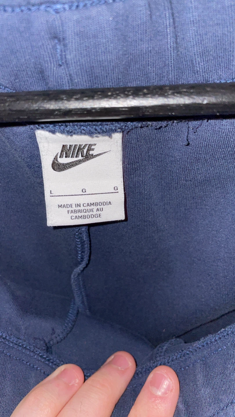 Nike Navy Tech Fleece Joggers - photo 3
