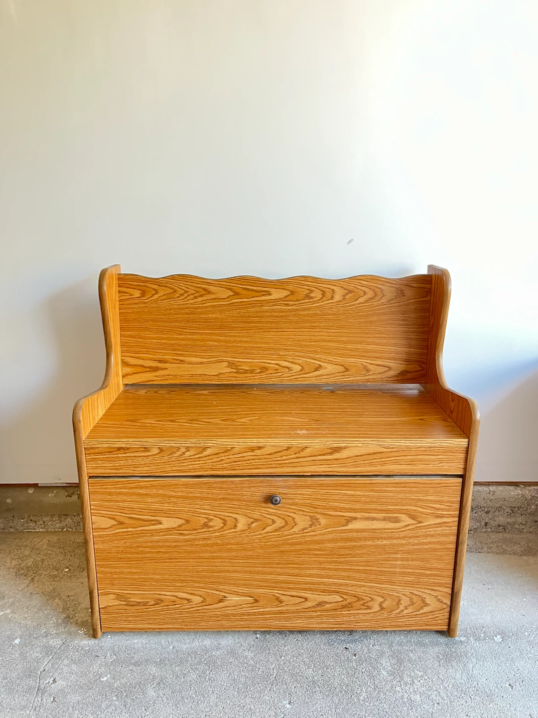 Solid Storage Bench