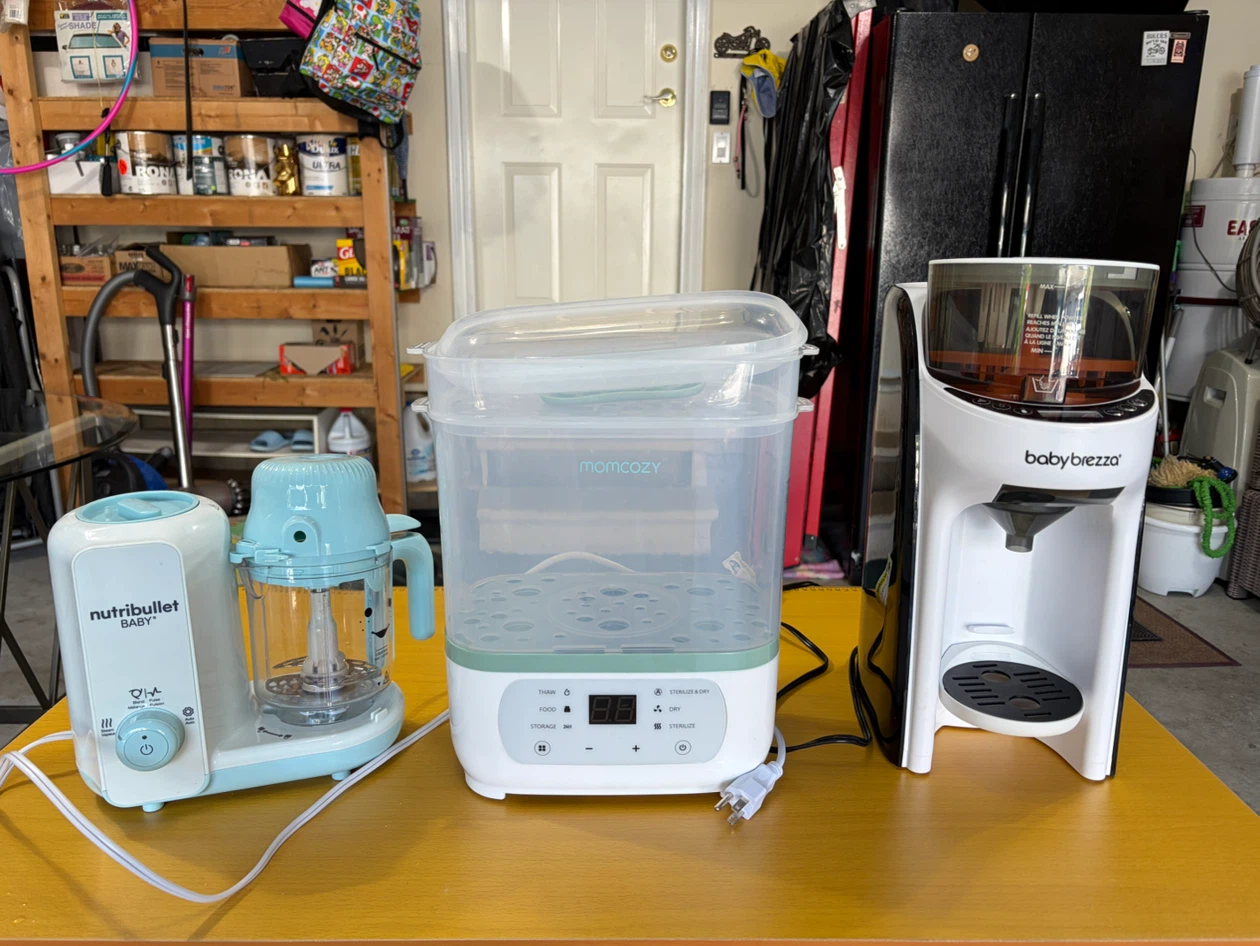 Baby feeding and sterilization bundle
