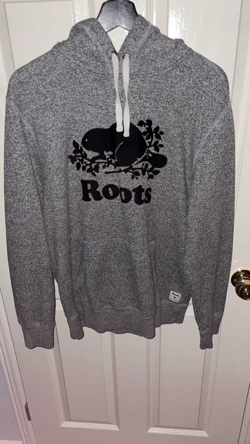 Roots Grey Beaver Hoodie
