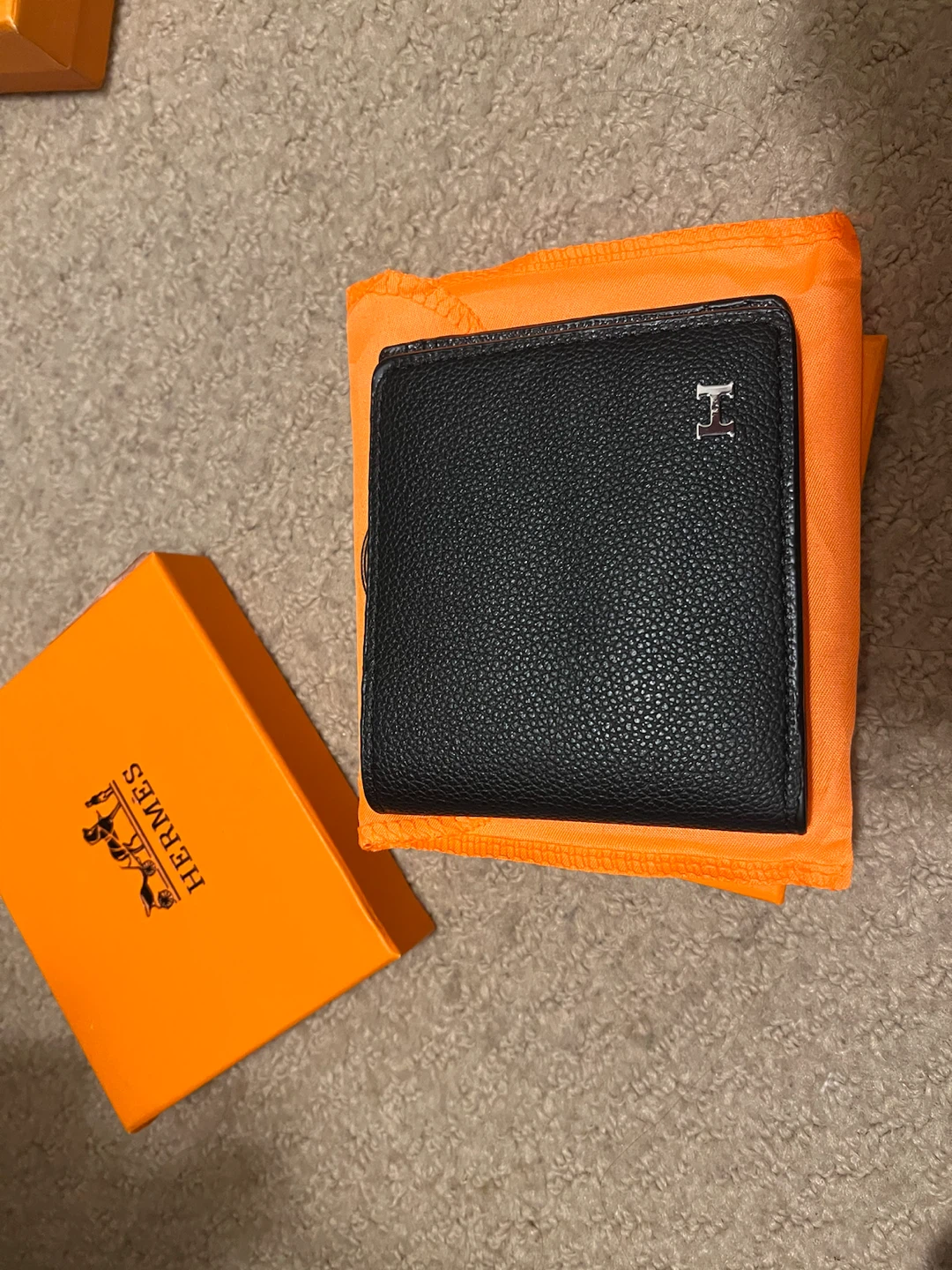 Hermes black bi-fold wallet - photo 3
