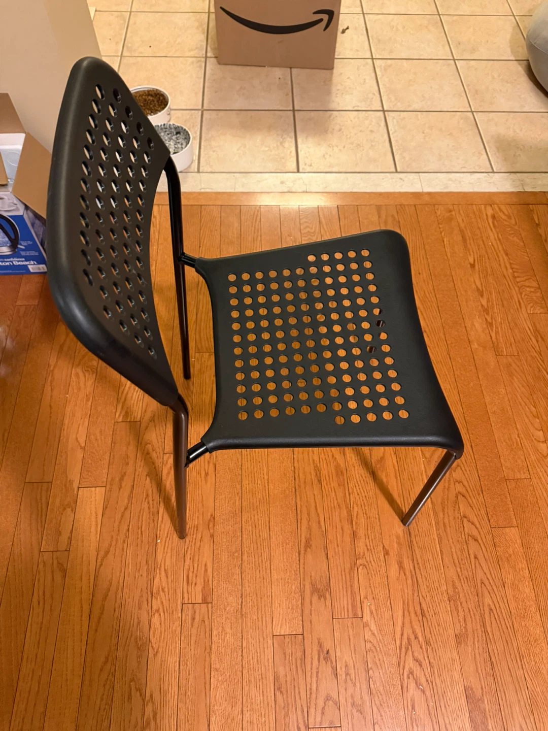 Live edge style dining table + 4 chairs - photo 5