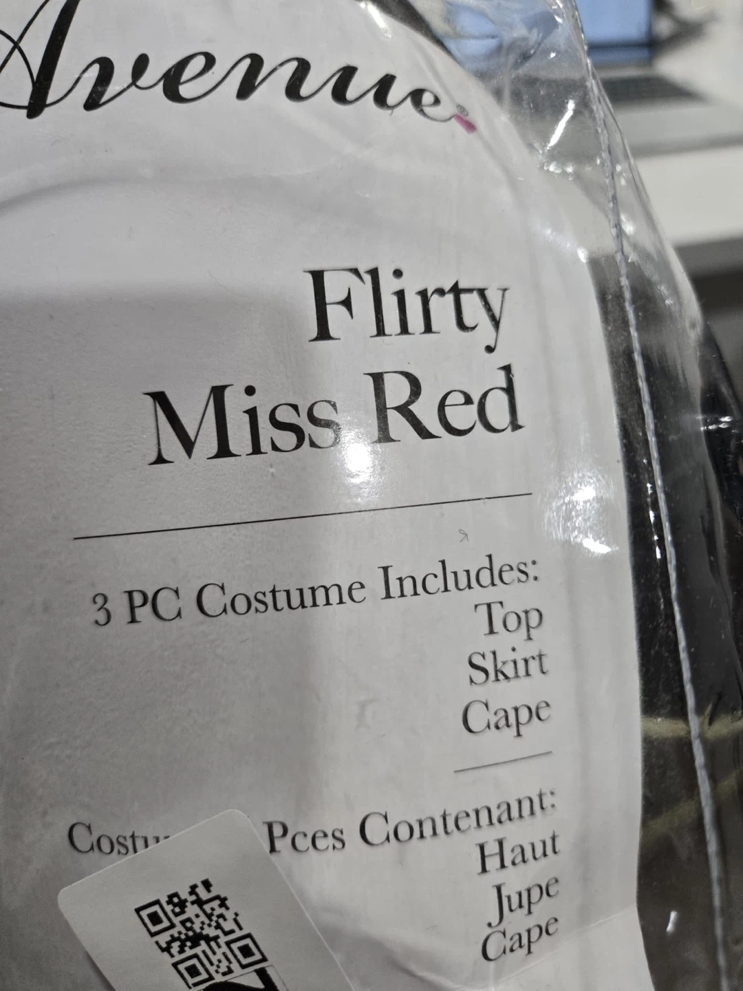 Avenue Flirty Miss Red 3-Piece Costume Karge - photo 2