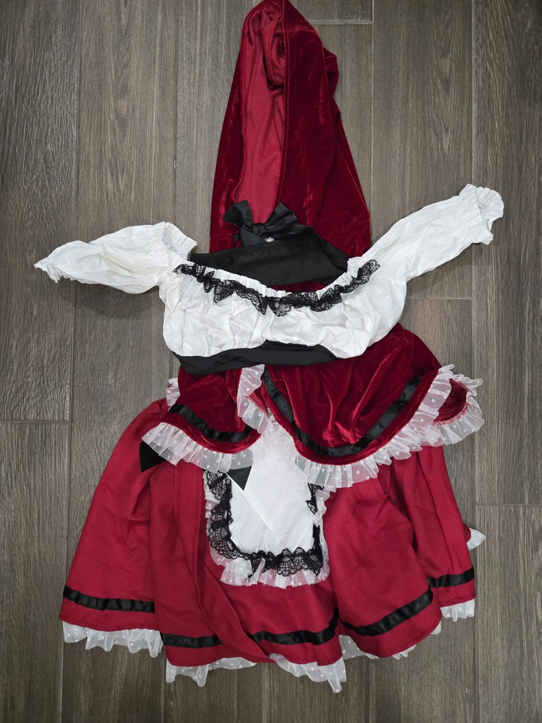Avenue Flirty Miss Red 3-Piece Costume Karge - photo 3