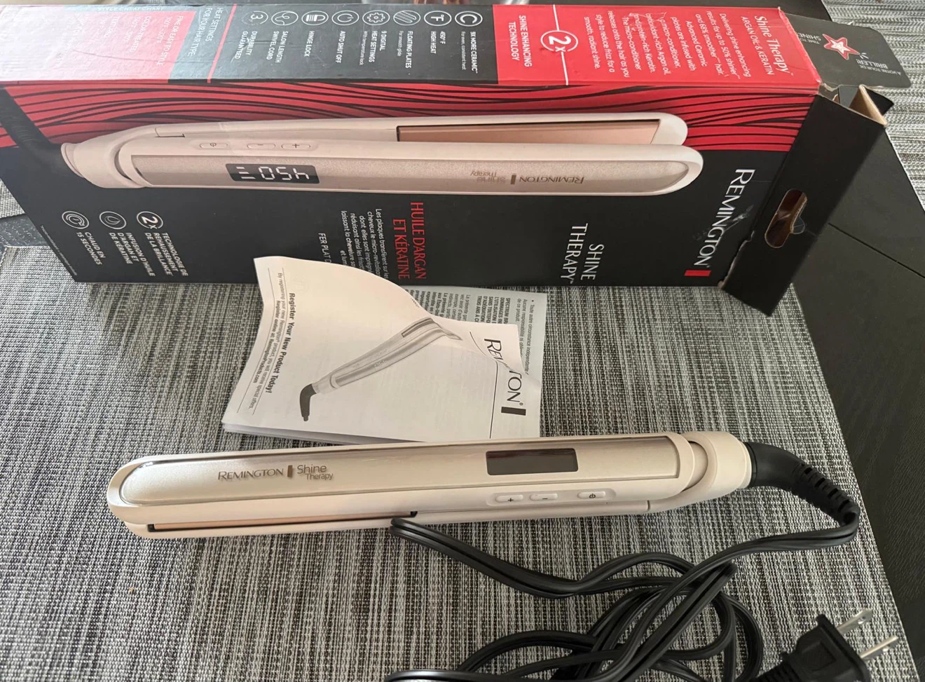 Remington Shine Therapy 1" Flat Iron - photo 3