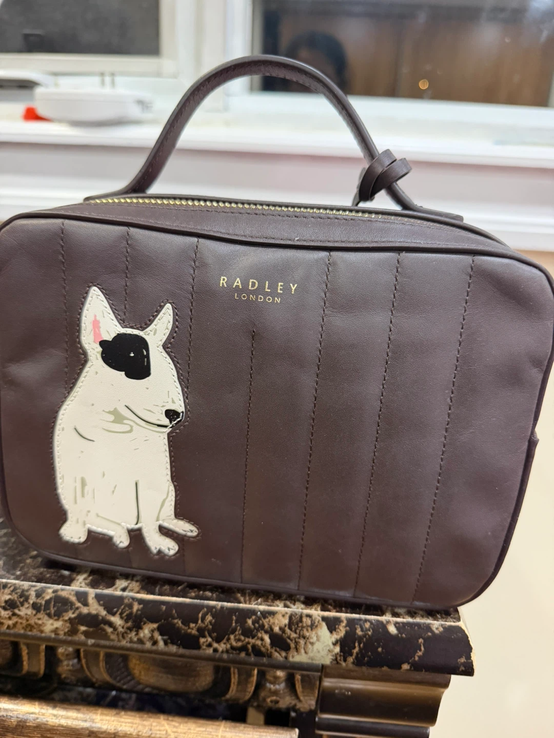 Radley London Leather Dog Handbag
