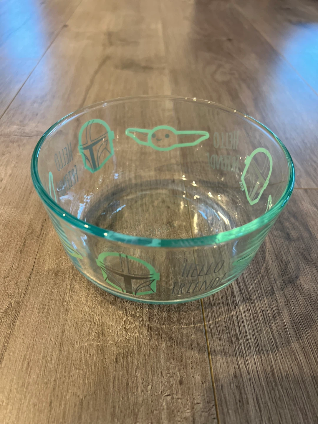 Pyrex The Mandalorian Glass Bowl