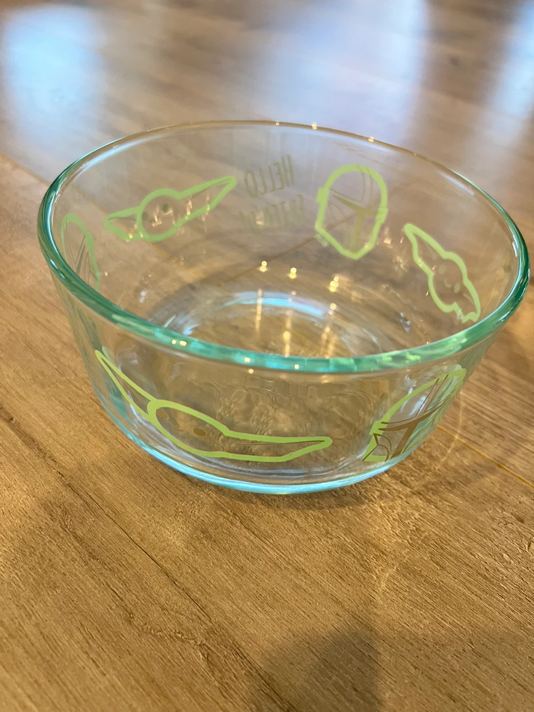 Pyrex The Mandalorian Glass Bowl - photo 2