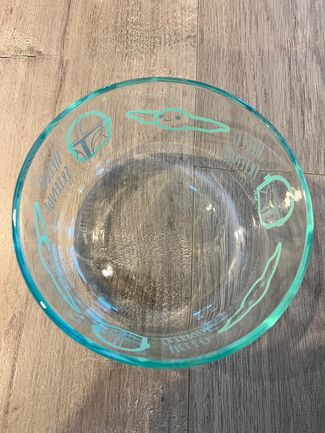Pyrex The Mandalorian Glass Bowl - photo 3