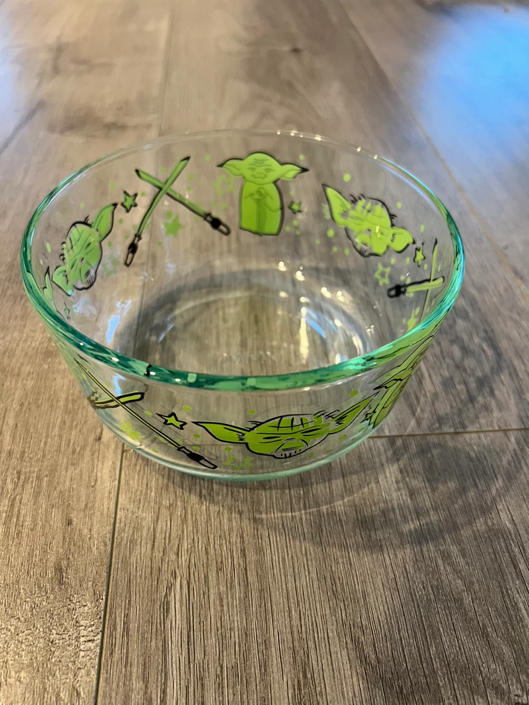 Pyrex Star Wars Yoda Glass Bowl