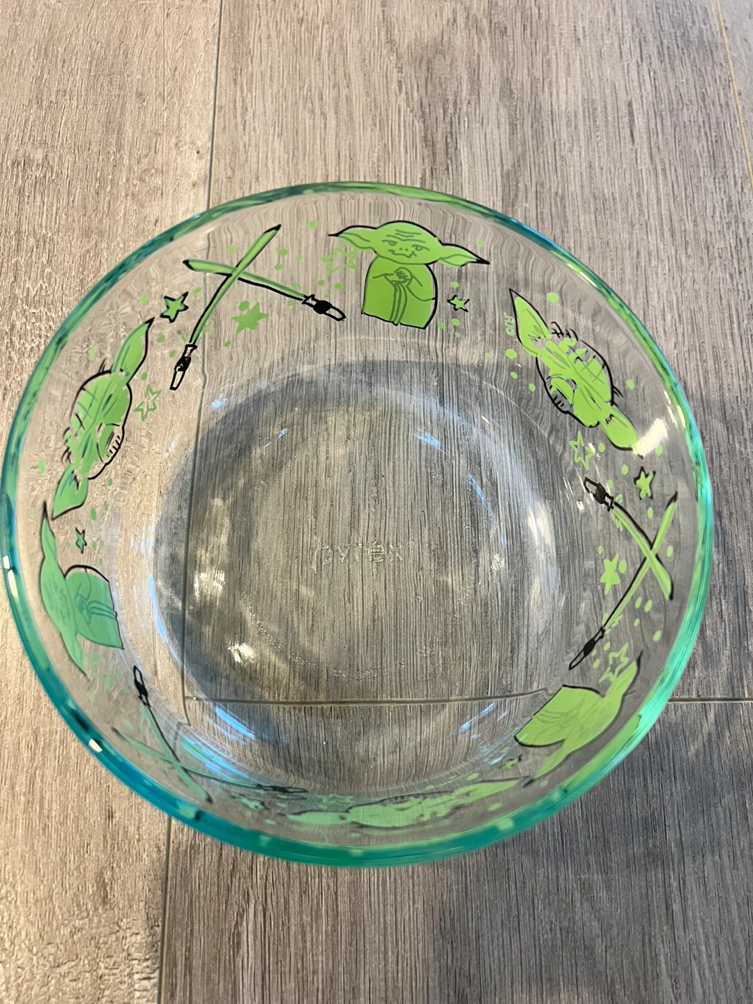 Pyrex Star Wars Yoda Glass Bowl - photo 2