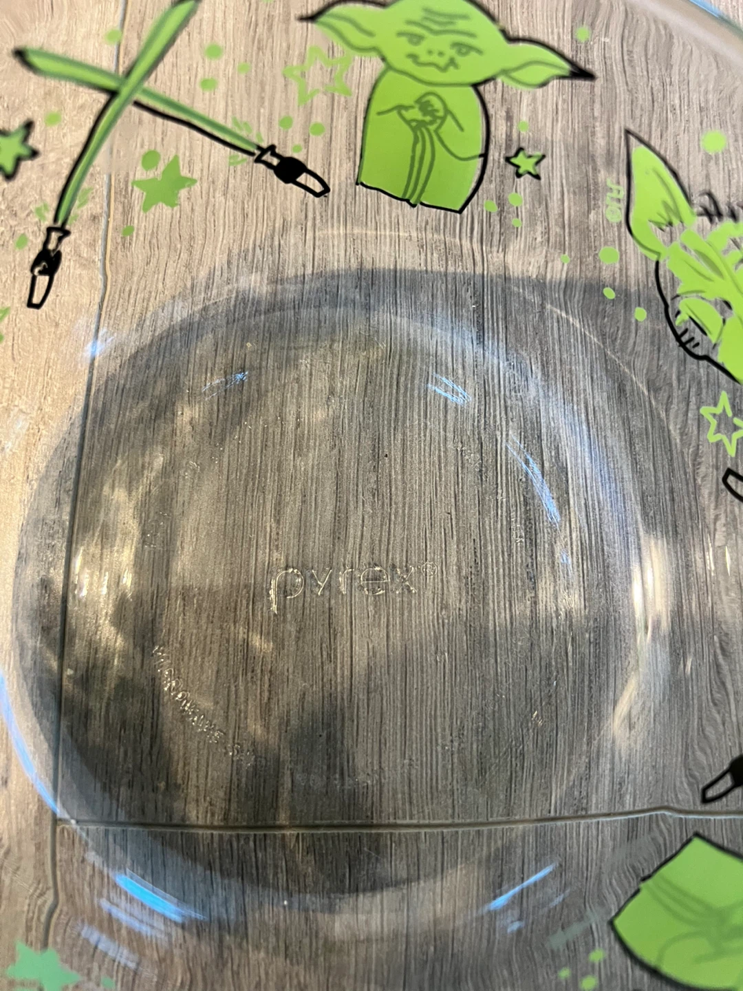 Pyrex Star Wars Yoda Glass Bowl - photo 3
