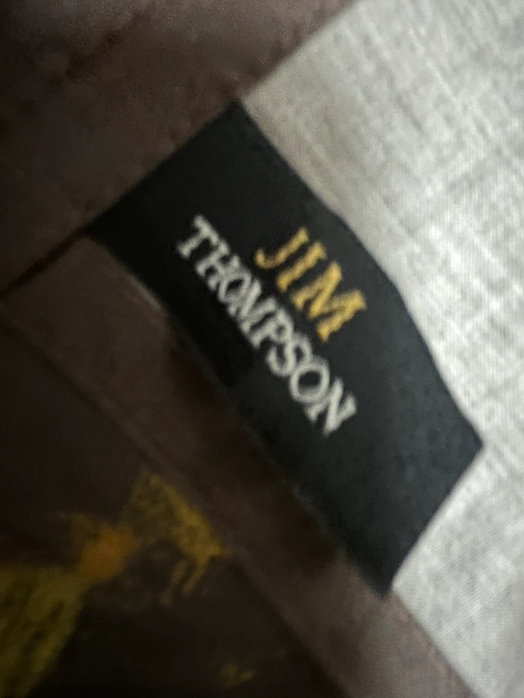 Jim Thompson Floral Silk Scarf